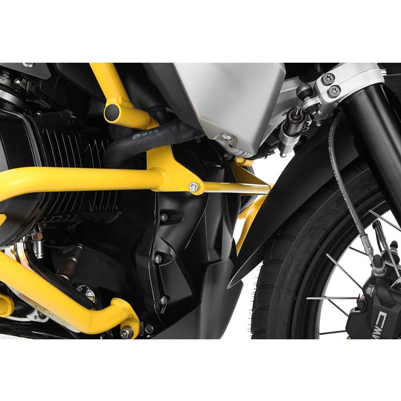 Entretoise pour arceaux de protection moteur Wunderlich couleur jaune. Blackpines.fr