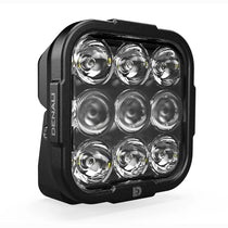 Feu additionnel moto LED blanc Denali DL9. Blackpines.fr