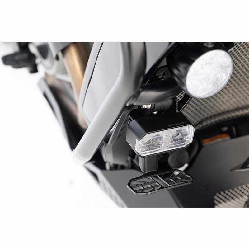 Kit de feux additionnels moto led Microflooter 3.0 pour Pan America 1250. Blackpines.fr
