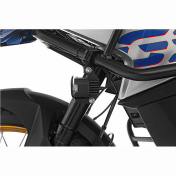 Feux additionnels moto LED Microflooter 3.0 pour montage sur crash bar Wunderlich. Blackpines.fr