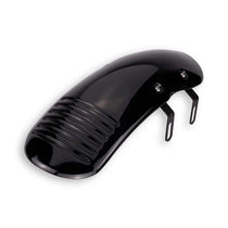 Garde-boue avant court Bonvent Motorbikes en composite renforcé noir brillant pour Hunter 350. 