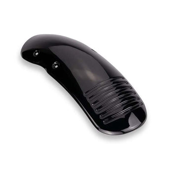 Garde-boue avant court Bonvent Motorbikes en composite renforcé noir brillant pour Hunter 350. 