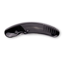 Garde-boue avant court Bonvent Motorbikes en composite renforcé noir brillant pour Hunter 350. 