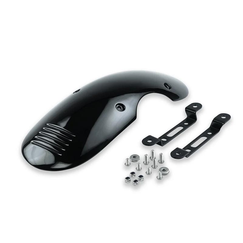 Garde-boue avant noir brillant Bonvent pour Royal Enfield Interceptor et GT650.
