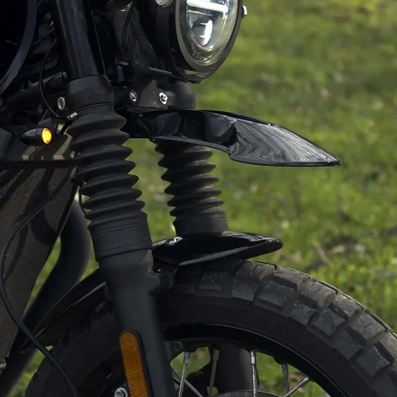 Garde-boue avant haut scrambler Bonvent Motorbikes pour Triumph.