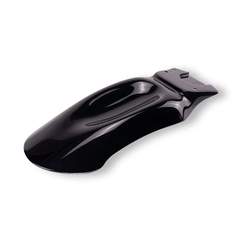 Garde-boue avant haut scrambler noir brillant Bonvent pour Royal Enfield Hunter 350.