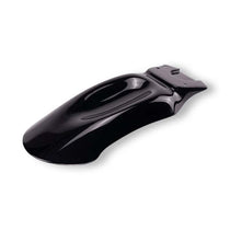 Garde-boue avant haut scrambler noir brillant Bonvent pour Royal Enfield Hunter 350.