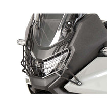 Grille noire de protection pour phare moto Honda XL750 Transalp Hepco & Becker.