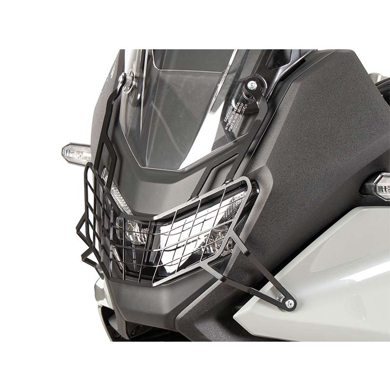 Grille noire de protection pour phare moto Honda XL750 Transalp Hepco & Becker.