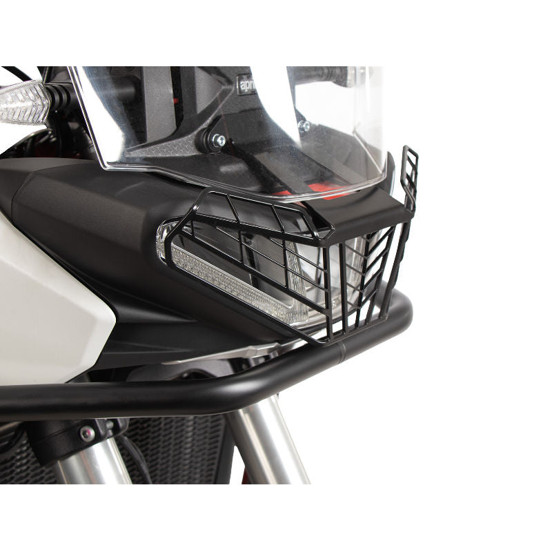 Grille  phare noire Hepco & Becker pour Aprilia Tuareg 660 2025-2026.