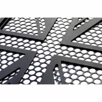 Grille radiateur Union Jack Triumph Scrambler 1200 Motone Customs. Blackpines.fr