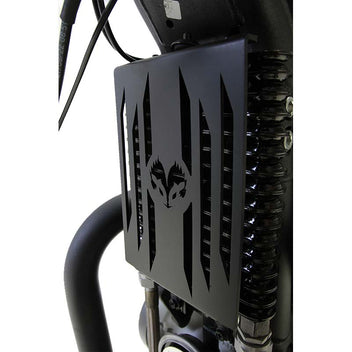 Grille radiateur Hedgehog Motorcycles pour Royal Enfield Shotgun 650. Blackpines.fr