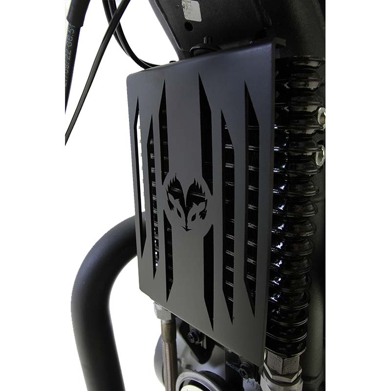Grille radiateur Hedgehog Motorcycles pour Royal Enfield Super Meteor 650. Blackpines.fr