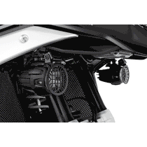 Grilles de protection pour phares additionnels LED NANO BMW R1300GS. Blackpines.fr