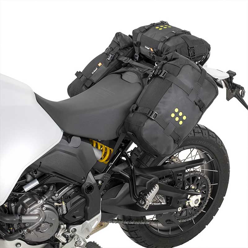 Harnais de selle OS-BASE Kriega pour Ducati Desert-X.