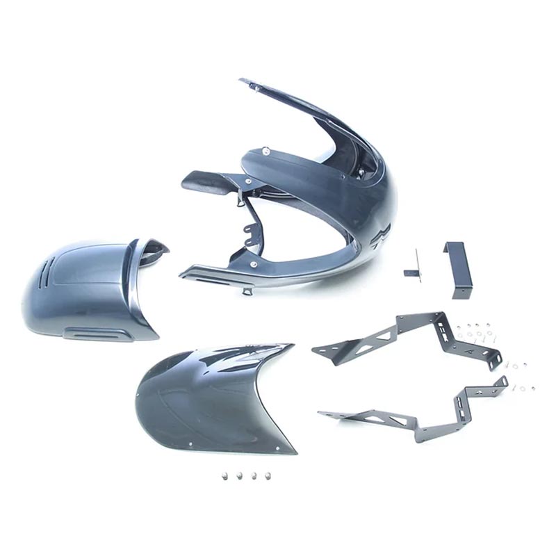 Kit Cafe racer reversible Hedgehog pour Royal Enfield Continental GT650. Blackpines.fr