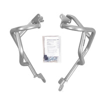 Crash bar moteur argent hepco&Becker pour Honda XL750 Transalp 2023-2024.