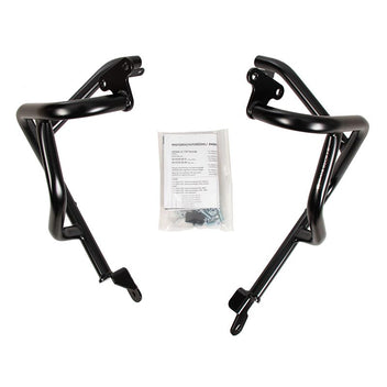 Crash bar moteur noir hepco&Becker pour Honda XL750 Transalp 2023-2024.