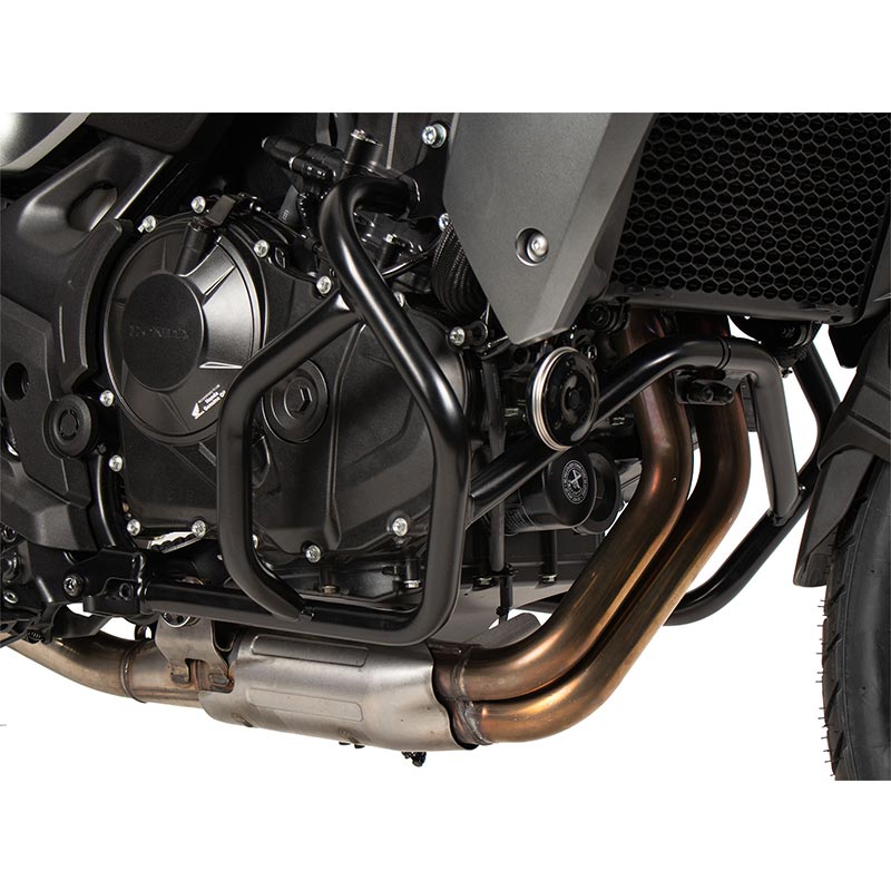 Crash bar moteur noir hepco&Becker pour Honda XL750 Transalp 2023-2024.