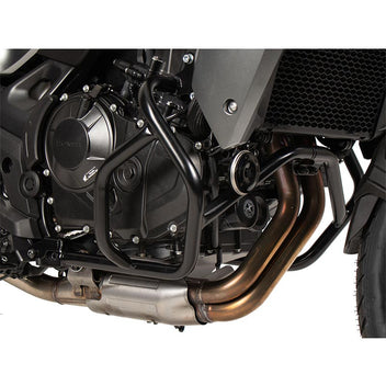Crash bar moteur noir hepco&Becker pour Honda XL750 Transalp 2023-2024.