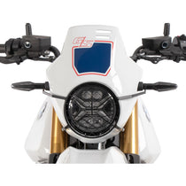 Grille de protection noire Hepco & Becker pour phare moto BMW R12GS.