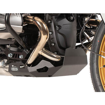 Sabot moteur alu noir Hepco & Becker pour BMW R12GS.