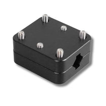 Support de tube moto 12-16mm aluminium Hugerock.