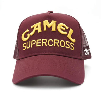 Casquette Supercross JT Racing USA bordeaux.