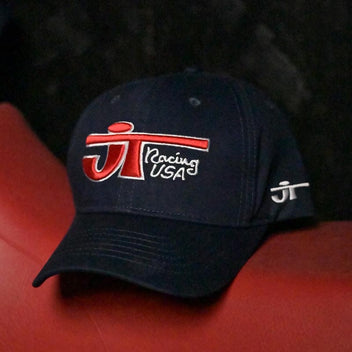 Casquette JT RACING USA Navy Red.