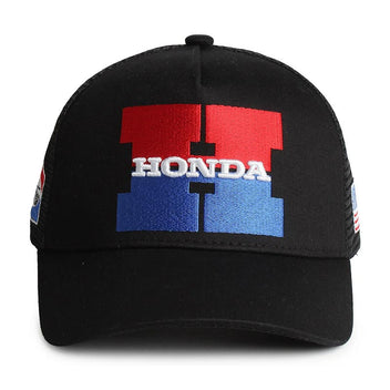 Casquette JT Racing USA Honda 81 Noire, édition limitée 100 exemplaires.