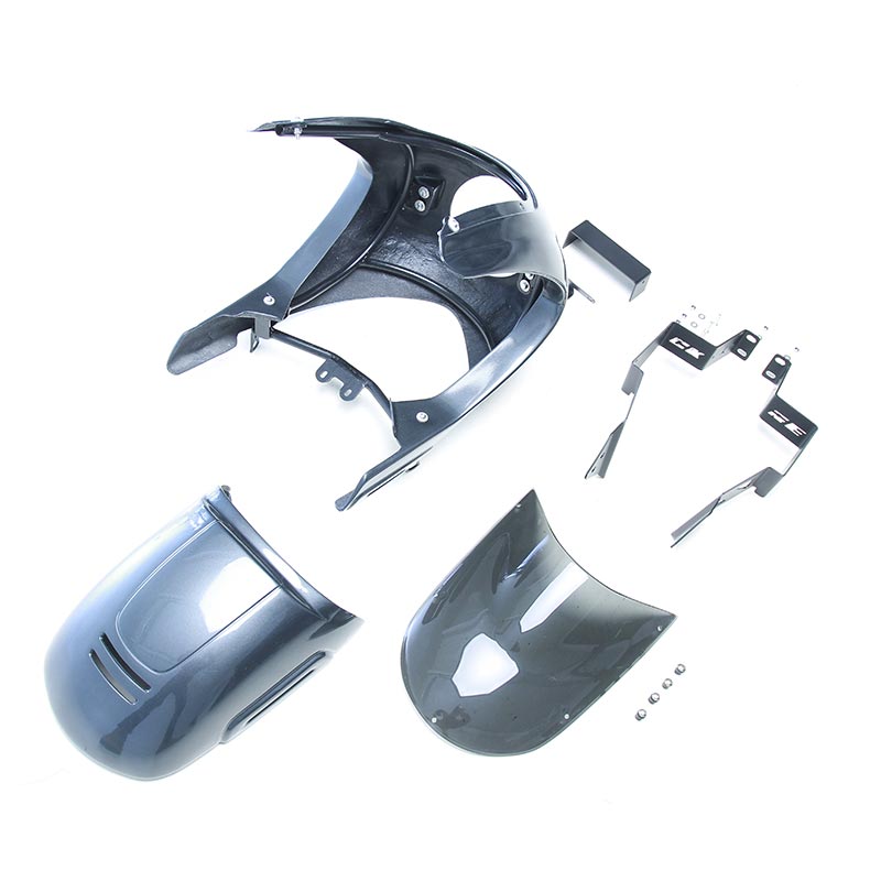 Kit Cafe racer reversible Hedgehog pour Royal Enfield Continental GT650. Blackpines.fr