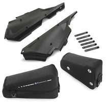 Kit carenages de cadre plus sacoches laterales Wunderlich pour BMW GS. Blackpines.fr