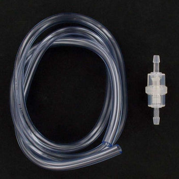 Kit durite transparente 5x8 + filtre essence cylindrique D6 | Brazoline - blackpines.fr