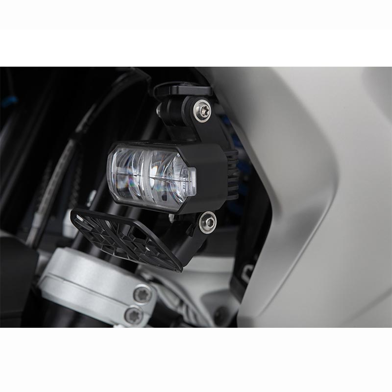 Kit de feux additionnels Wunderlich Microflooter 3.0 pour BMW R1250GS. Blackpines.fr