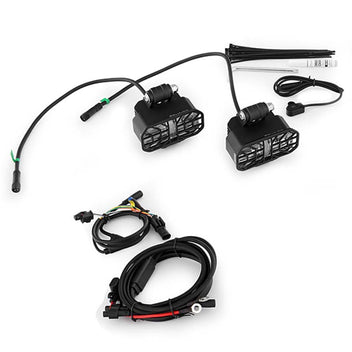 kit feux additionnels led Wunderlich Microflooter 3.0 pour BMW R1300GS. Blackpines.fr