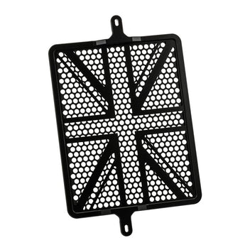 Grille radiateur Union Jack Motone Customs. Blackpines.fr