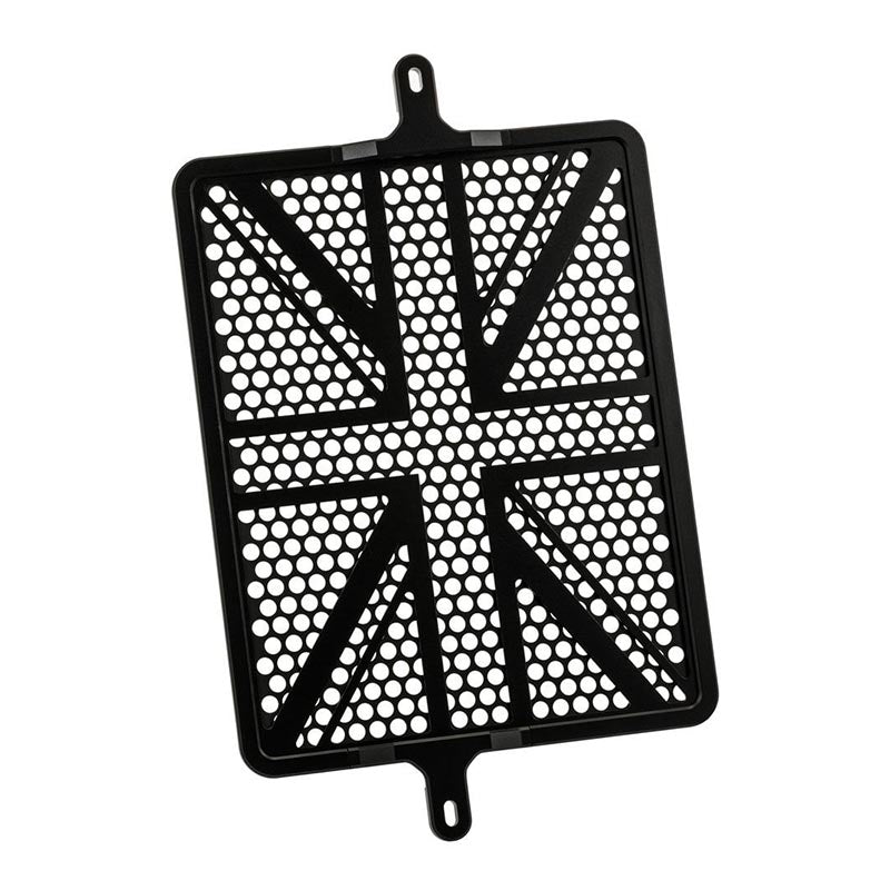 Grille radiateur Union Jack Motone Customs. Blackpines.fr