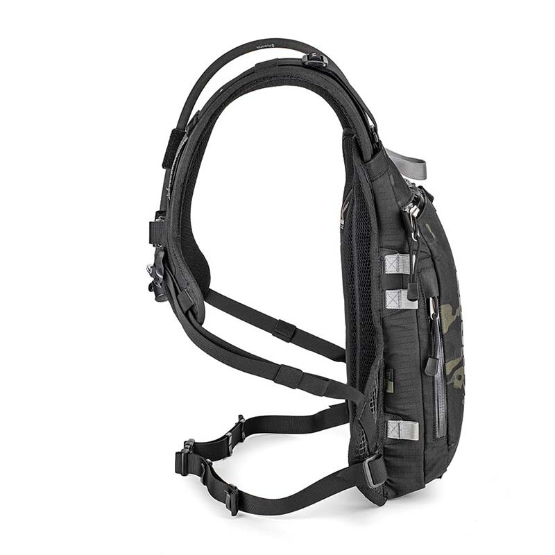 Sac hydratation Kriega Hydro 3 litres camouflage vue profil.
