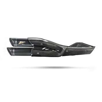 Ligne complète GT 2 en 1 Zard pour Harley-Davidson Sportster S 1250 avec embout carbone.