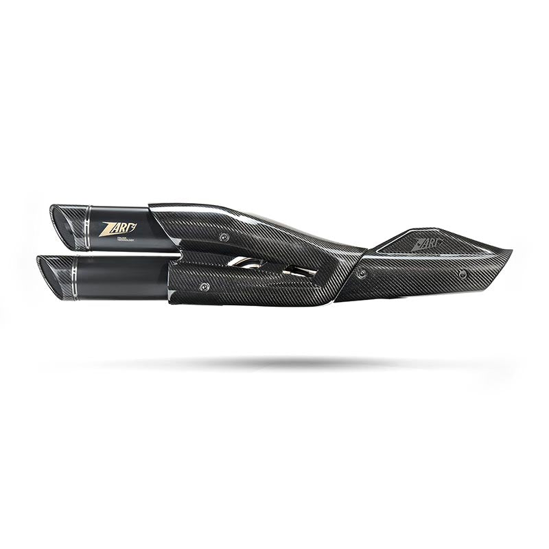 Ligne complète GT 2 en 1 Zard pour Harley-Davidson Sportster S 1250 avec embout carbone.