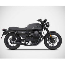 Ligne d'échappement Zard pour Moto Guzzi V7III. Blackpines.fr