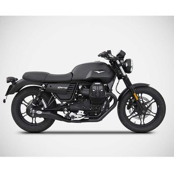 Ligne d'échappement Zard pour Moto Guzzi V7III. Blackpines.fr