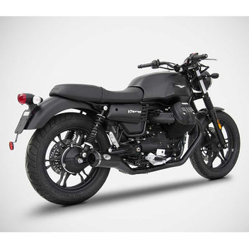 Ligne d'échappement Zard pour Moto Guzzi V7III. Blackpines.fr
