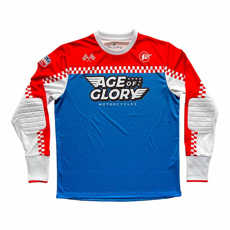 Maillot enduro jerseay Racing Age of Glory. Blackpines.fr