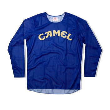 Maillot MX Camel bleu JT Racing USA.