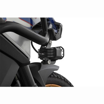 Feux additionnels moto LED Microflooter 3.0 pour montage sur crash bar Wunderlich. Blackpines.fr