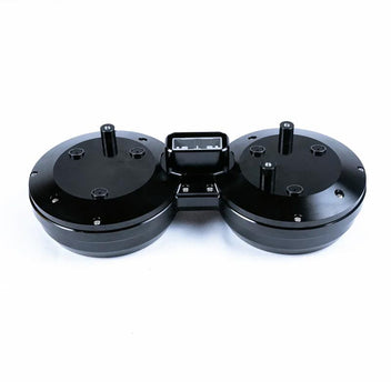 Mini boîtier compteur alu CNC Bonvent Motorbikes pour Triumph.