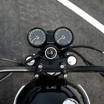Mini boîtier compteur alu CNC Bonvent Motorbikes pour Triumph.