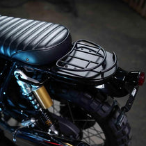 Mini porte-bagages Bonvent pour Interceptor et Continental GT pour mini feu arrière, sans découpe.