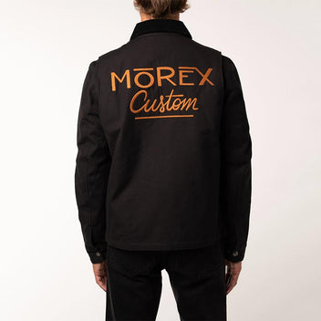 Blouson Harrington worker noir ATAR Morex Custom.